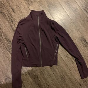 Black Cherry Align Jacket